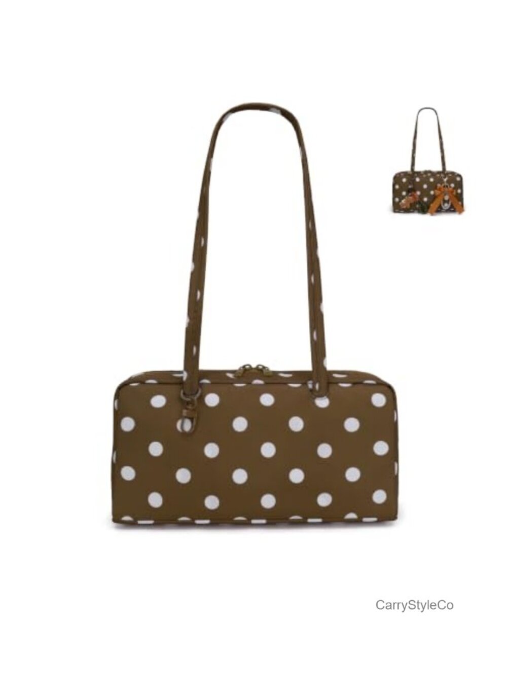 Women Nylon Bowler Bag Slouchy Crescent Shoulder Handbag Lightweight Casual